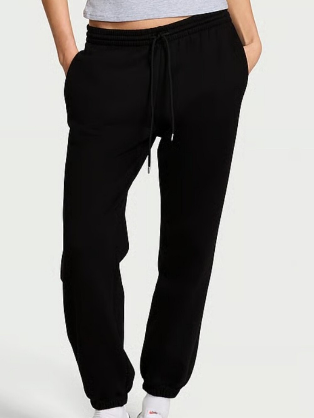 VS Angel Essentials Iconic Fleece Relaxed Jogger Sweatpant Sz Med NWT